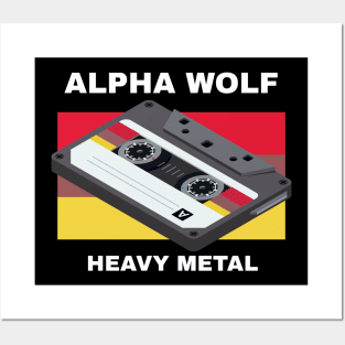 Alpha Wolf / Heavy Metal Posters and Art